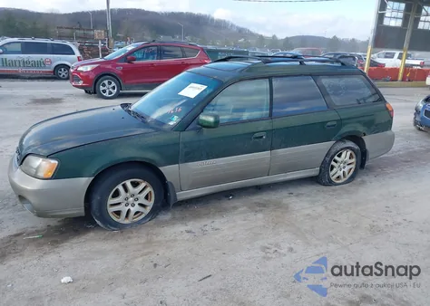 2000 Subaru Outback from USA, damaged, VIN 4G3BH686247601636